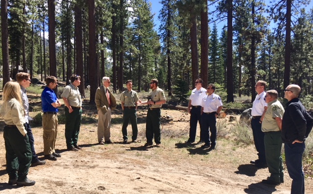 Tahoe Fire Chiefs and Rep. McClintock