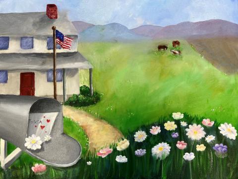 Co-3rd Place tie - Letter to my Country by Rachel Raetz