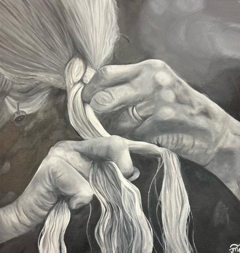 Honorable Mention - Braiding Hair by Meredith Grotto